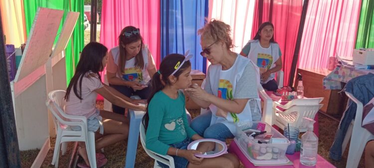 El barrio 20 de Julio tuvo una tarde de encuentro recreativo y saludable