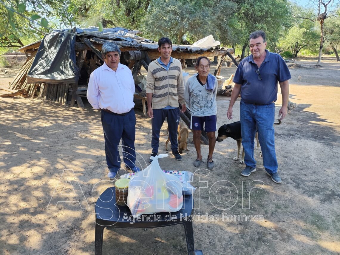Constante asistencia del Estado provincial a productores afectados por crecida del Bañado