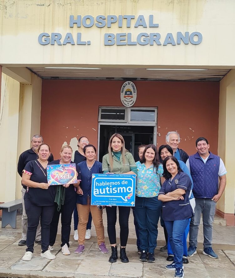 Centros de salud y hospitales de la provincia conmemoraron el Día Mundial de Concientización sobre el Autismo