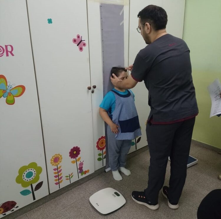 Más de un centenar de niños recibieron controles de salud mediante el Programa Provincial de Libretas de Salud Escolar