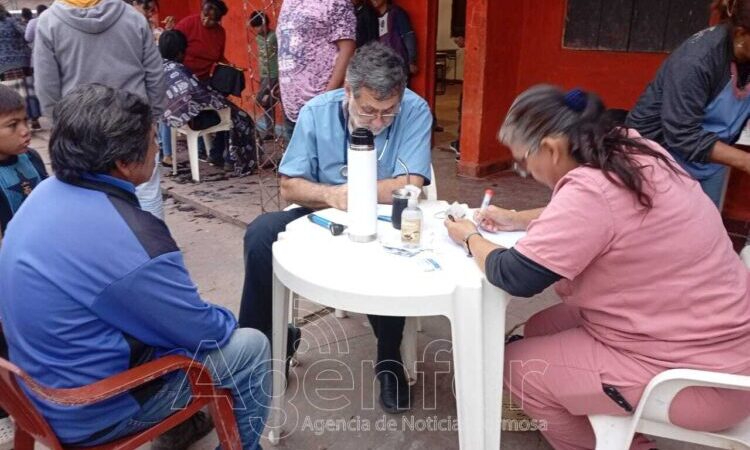 La comunidad de Lote 27 recibió distintas atenciones de manera gratuita