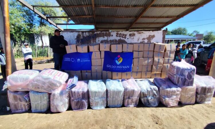 Nueva entrega de módulos alimentarios para diversas comunidades aborígenes