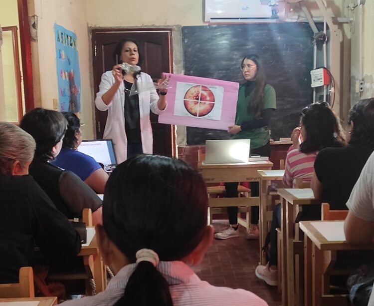 Taller psicoeducativo para adultos y jóvenes del NEP y FP N° 30 del barrio Juan Domingo Perón