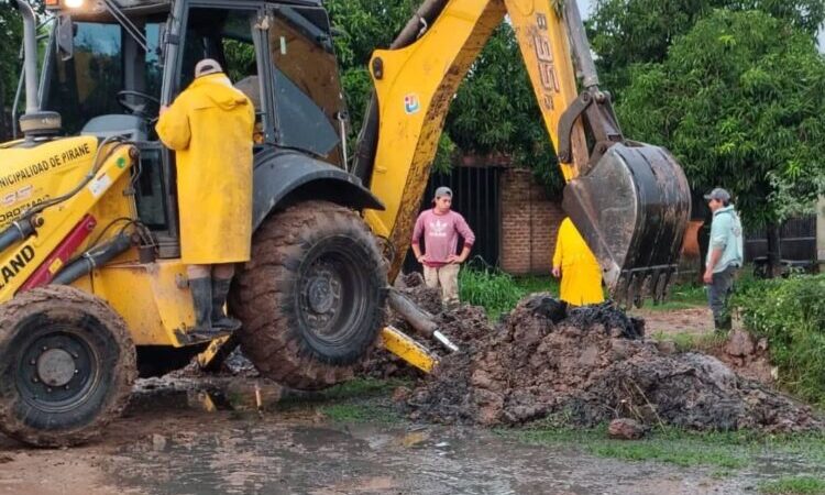 El Gobierno de Formosa asiste a localidades del interior tras intensas precipitaciones