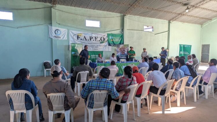 Jornada con productores ganaderos paipperos en Ingeniero Juárez