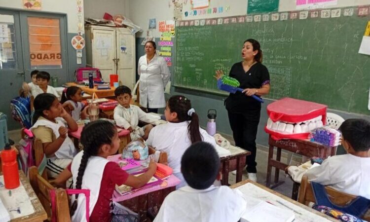 Fortalecieron controles de salud para escolares de Los Chiriguanos