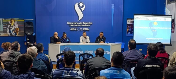 La Secretaría de Deportes realizó una reunión informativa sobre los Juegos Evita Formoseños 2025
