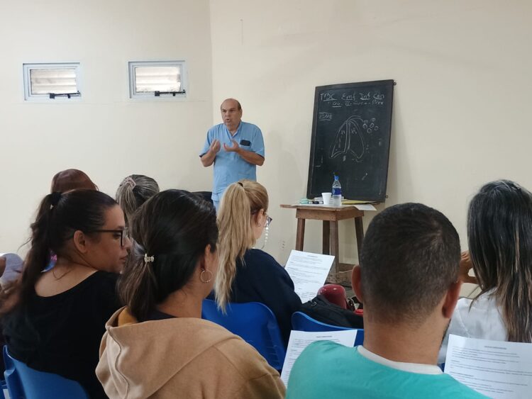 Reforzaron conocimientos sobre la tuberculosis en el centro de salud Mariano Moreno