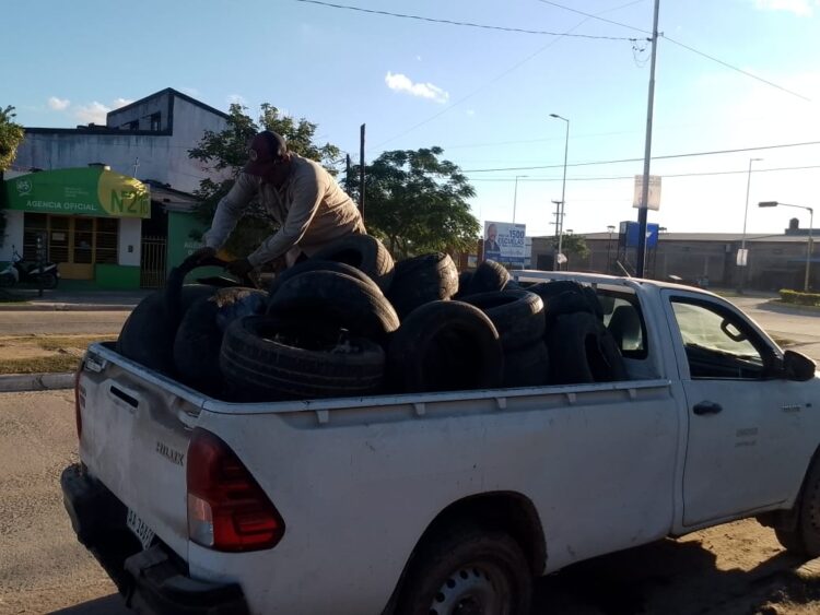 En Pirané amplían las acciones de prevención contra el dengue en las gomerías