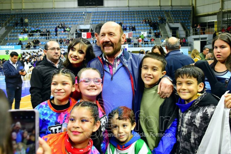 Insfrán encabezó el lanzamiento de la segunda edición de los Juegos Evita Formoseños