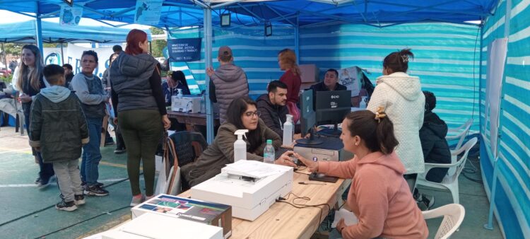 Distintos servicios brindó el Programa de Acción Comunitaria “Todos Unidos” en el barrio El Porvenir