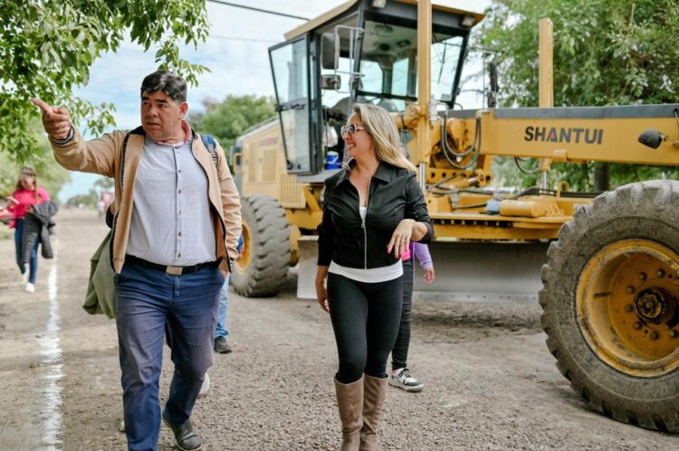 Gestión en territorio: Ripio, luminarias y compromiso con La Nueva Formosa