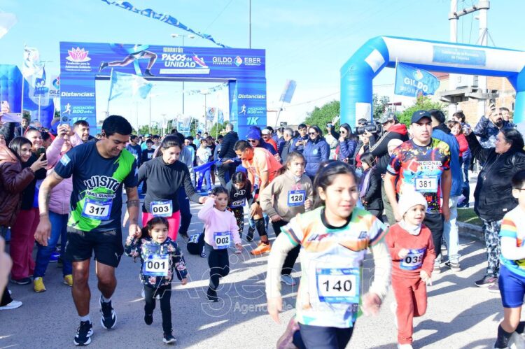 La maratón “Pasos de Unidad” se corrió en la Jurisdicción Cinco y superó todas las expectativas 