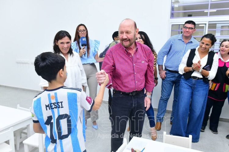 Formosa contrarresta recortes de Nación inaugurando nuevas obras para la primera infancia