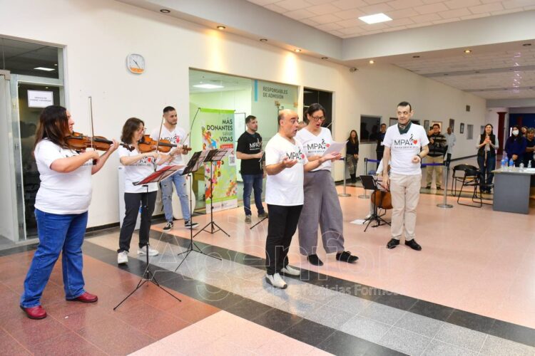 “Música para el Alma” llegó a Formosa para brindar conciertos solidarios