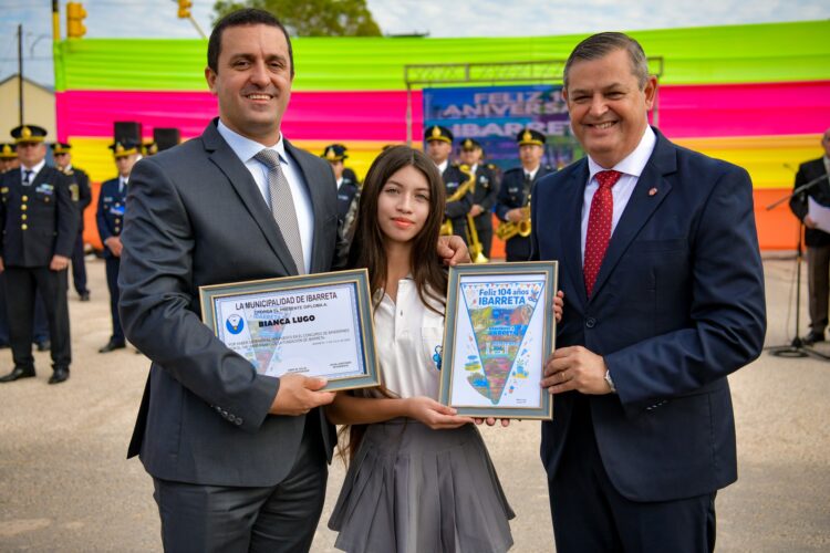 El Vicegobernador participó de las celebraciones por el aniversario de Ibarreta