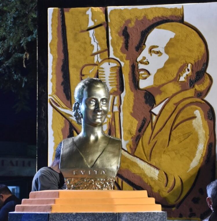 El Partido Justicialista homenajeará a Evita a 73 años de su fallecimiento