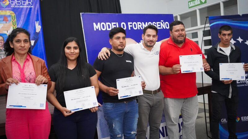 La Subsecretaría de Empleo lanzó nuevos cursos de oficios en Las Lomitas