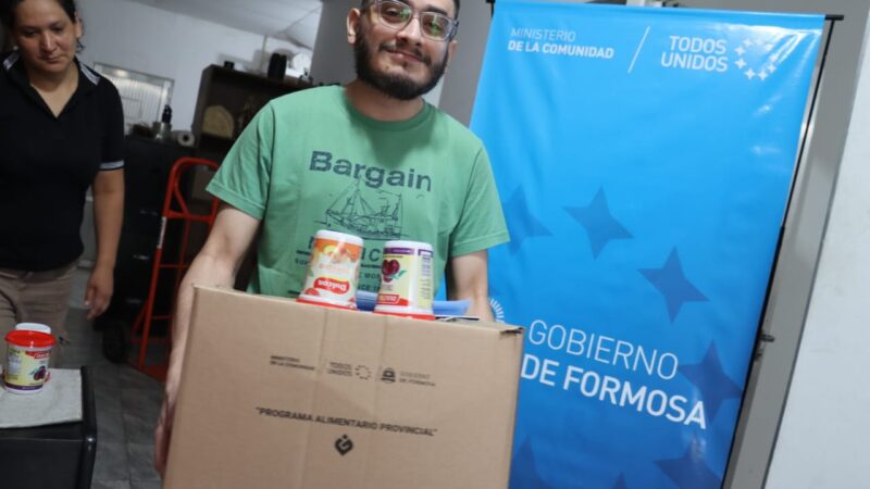 Inició una nueva entrega de cajas alimentarias para personas con celiaquía