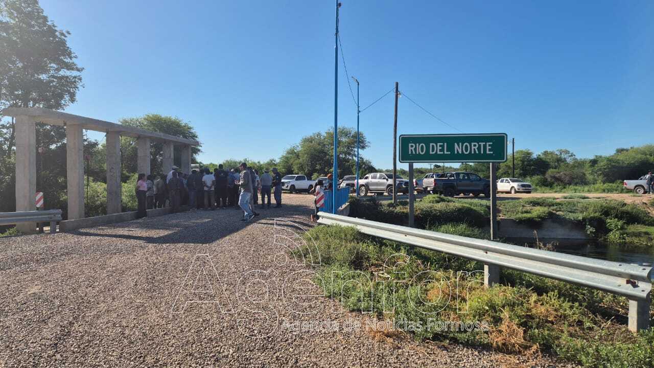 El Vicegobernador visitó las obras del Río del Norte en su gira por el oeste