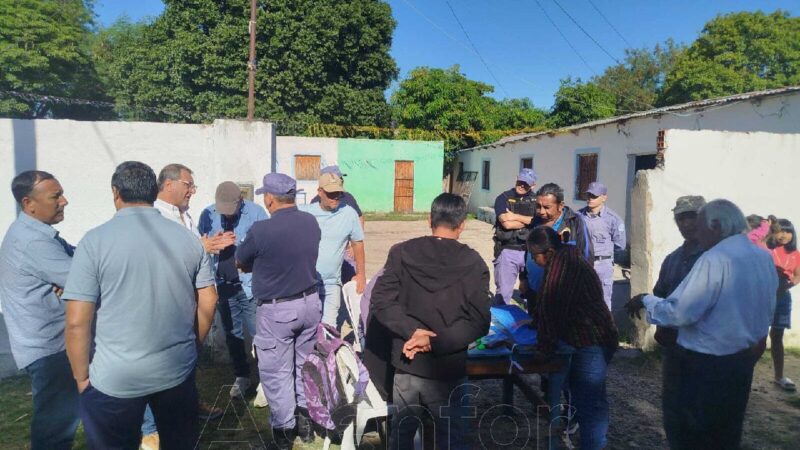 Clorinda: El Gobierno de Formosa entregó módulos alimentarios a más de 400 familias del barrio Toba
