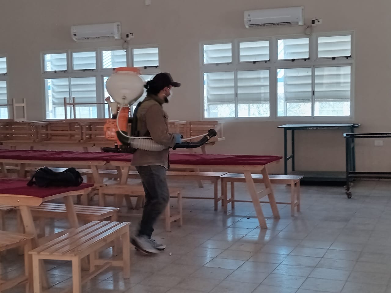 Clorinda: fumigan establecimientos educativos como acción preventiva contra el dengue