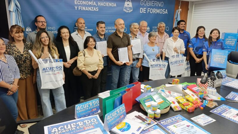 El Gobierno provincial lanzó la Canasta Escolar “Vuelta a clases 2026”