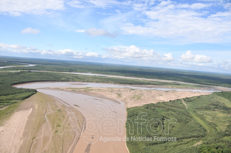 El caudal que ingresa a la provincia del ciclo de crecida del río Pilcomayo “sigue un curso normal” 
