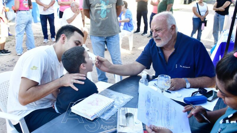 El Modelo Formoseño presente en los barrios: Masivos operativos de salud para el inicio del ciclo lectivo
