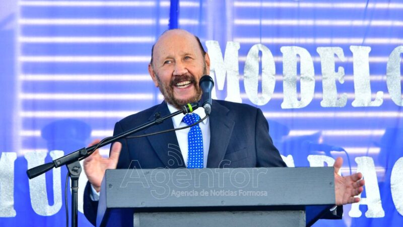 Insfrán en el inicio de clases: “Con lo poco o mucho que tengamos siempre vamos a privilegiar atender al que más necesita”