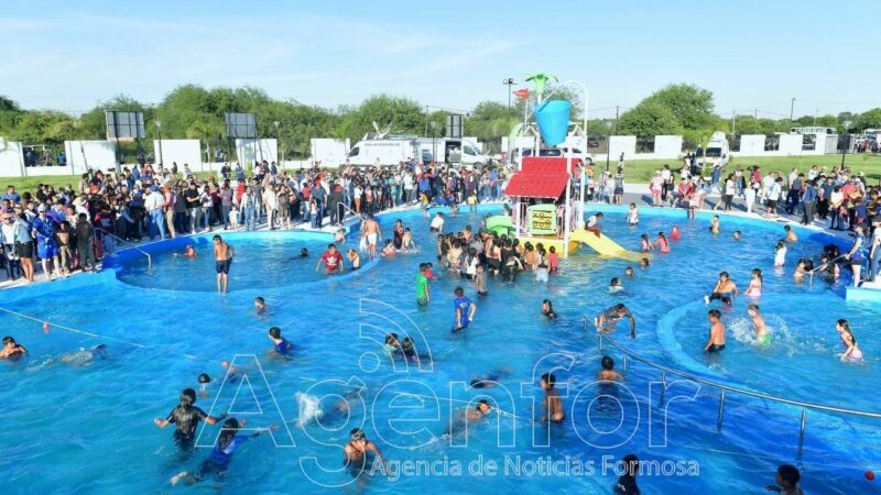 Últimos días de pileta libre en el Parque Acuático “17 de Octubre”