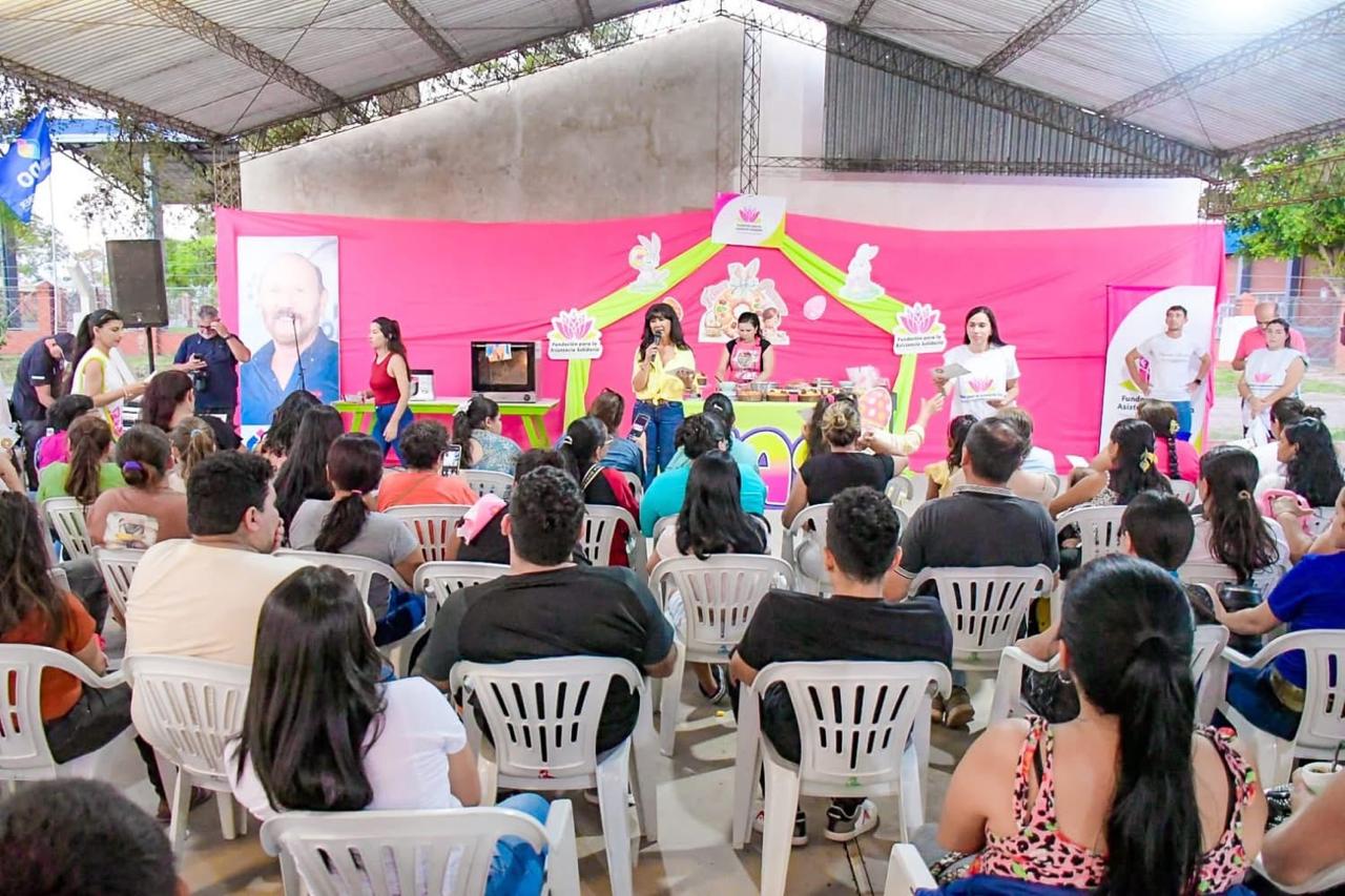 La Fundación para la Asistencia Solidaria brindó un taller de cocina “Manos a la Masa Edición Pascuas”