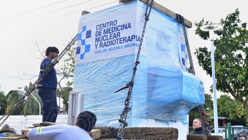 Salud pública: El Gobernador anunció la finalización de la obra del ciclotrón para producir radiofármacos