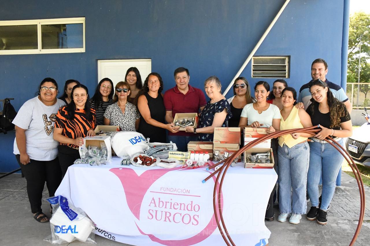 “Abriendo Surcos” realizó una nueva donación al Hospital de la Madre y el Niño