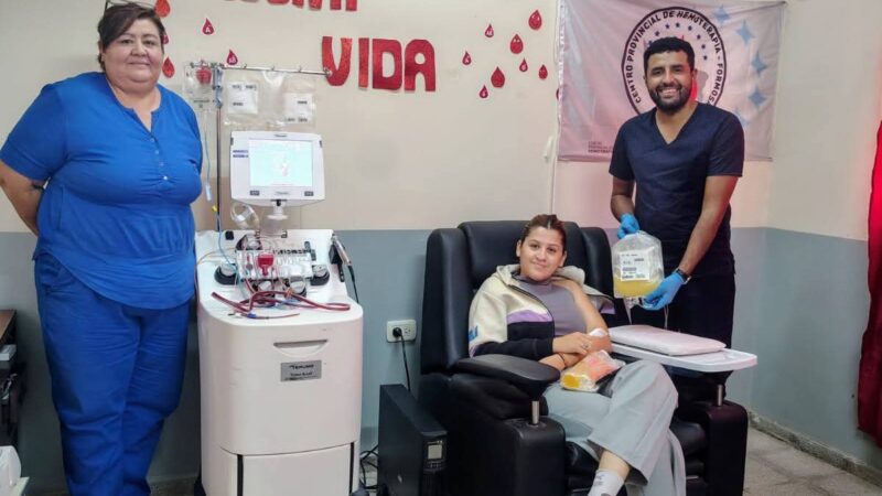 Con una nueva colecta de sangre, el hospital de Estanislao del Campo fortalece la red de salud pública provincial