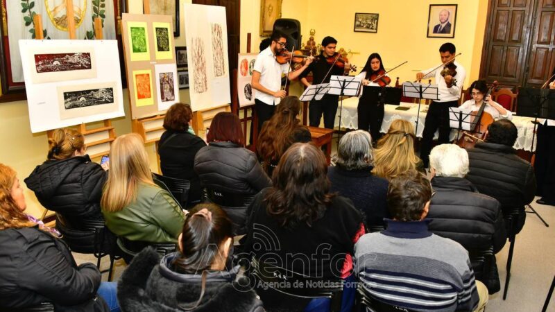 Se abrió una muestra de grabado en el Museo Histórico Regional “Juan Pablo Duffard”