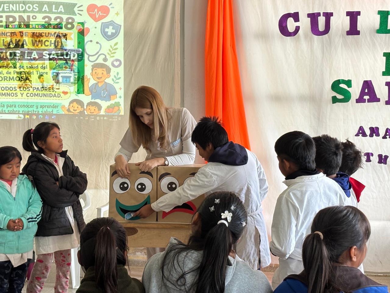 Escolares de la comunidad Lakha Wichí aprendieron sobre importantes temas para cuidar la salud