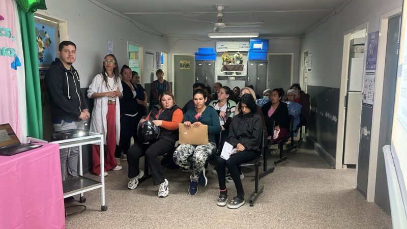 El centro de salud del San Antonio dio inicio a la Semana Mundial del Parto Respetado