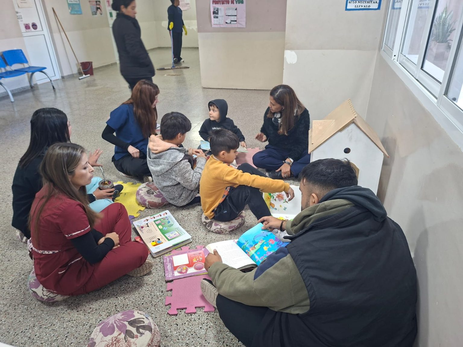 El centro de salud del barrio Fray Salvador Gurrieri puso en marcha la “Libroteca”