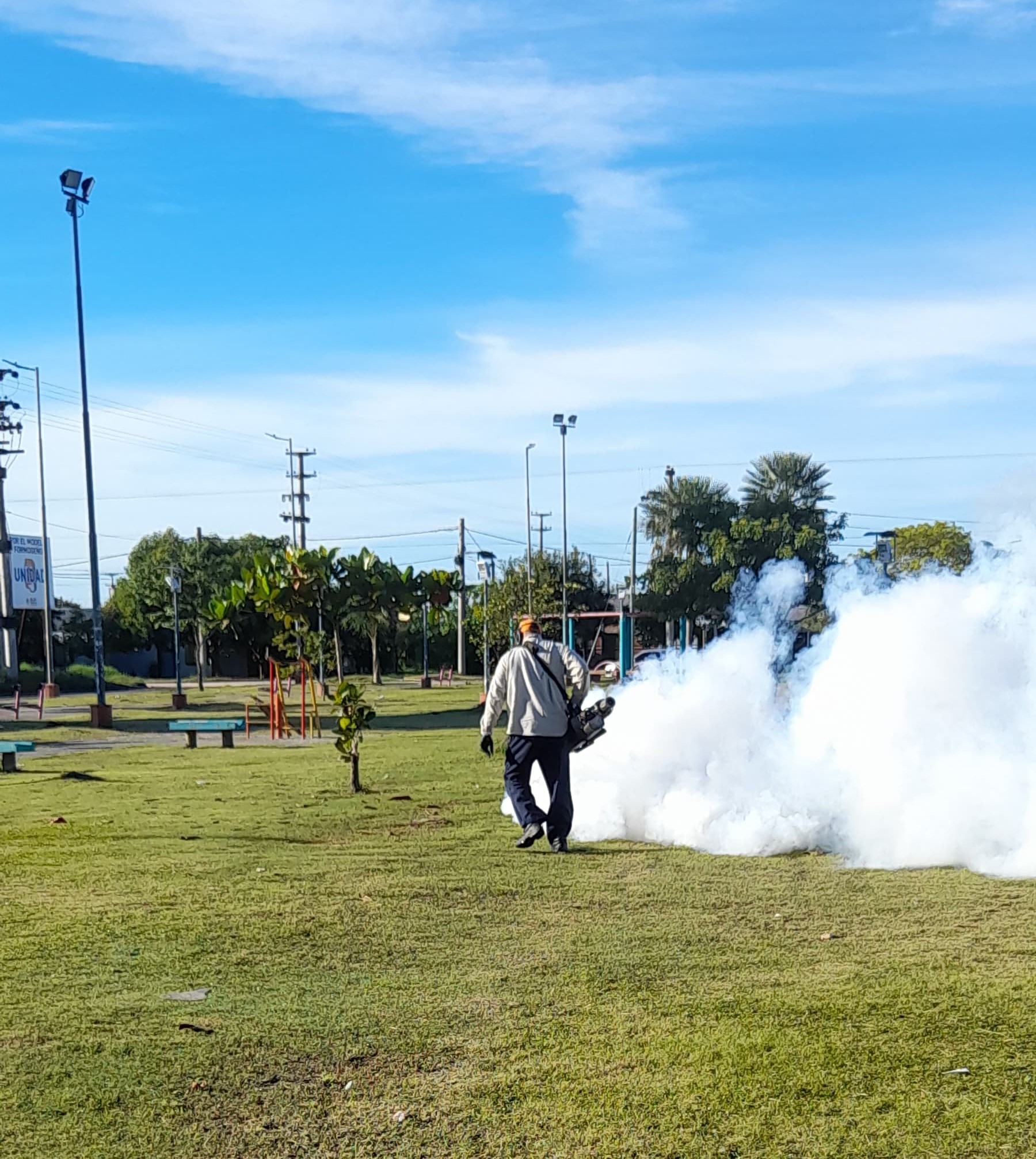 Refuerzan acciones contra el dengue en plazas de la ciudad Capital