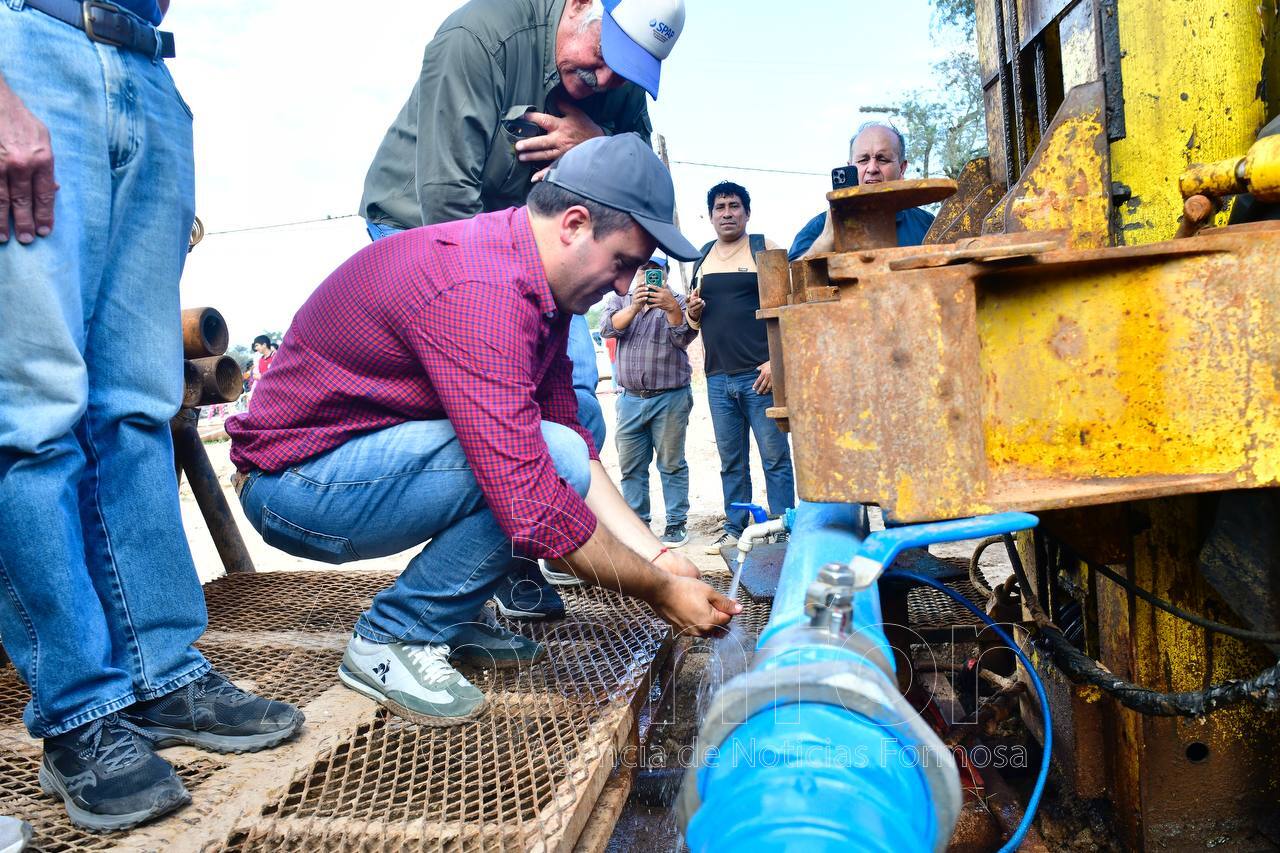 El Gobierno de Formosa finalizó la nueva perforación de agua potable en El Potrillo