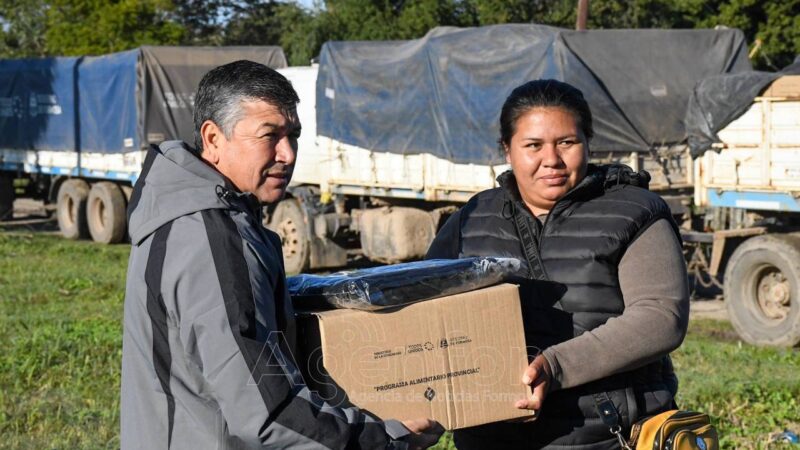 Resaltan la decisión de Insfrán de sostener la asistencia de las cajas alimentarias para familias originarias de la provincia de Formosa