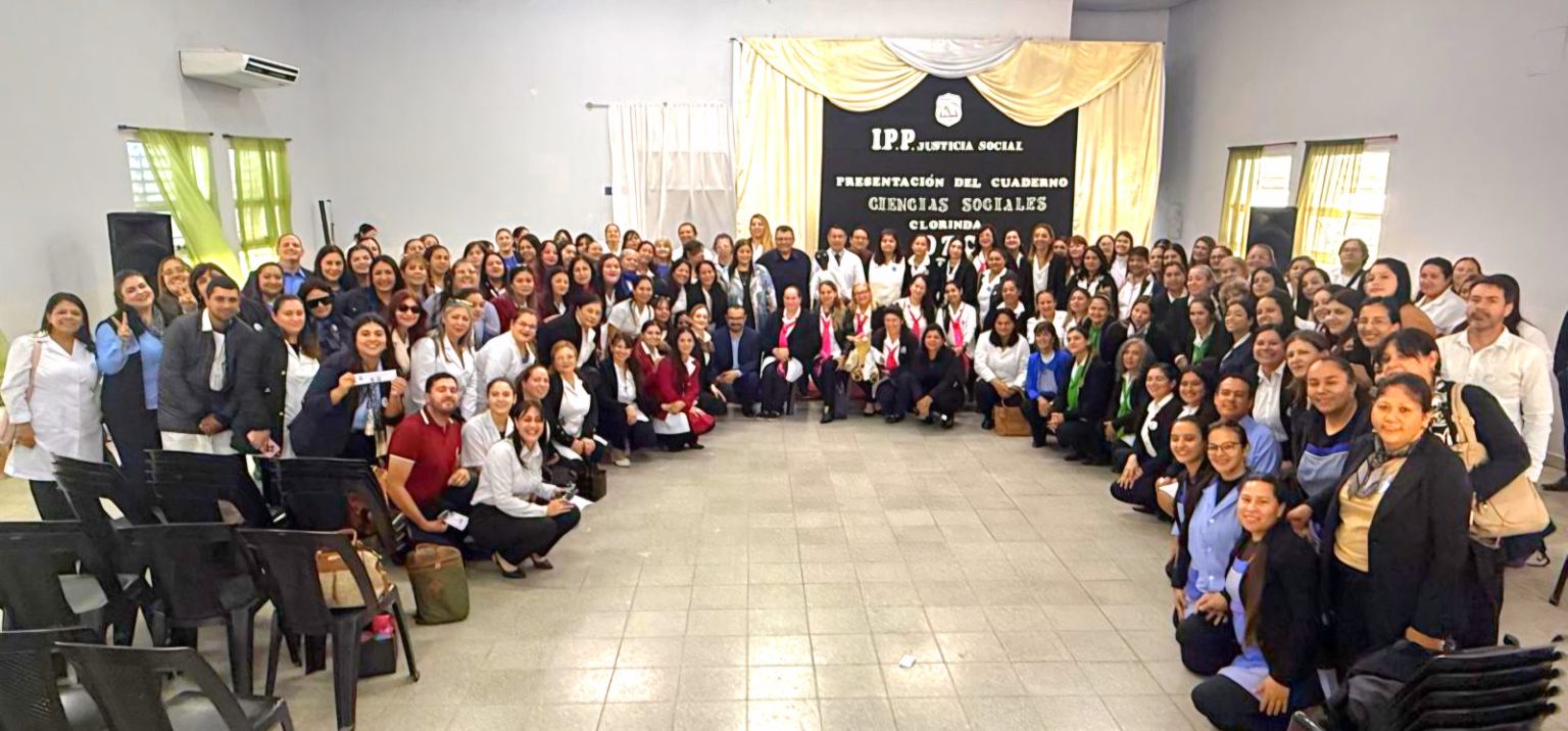 El IPP presentó los cuadernos de Ciencias Sociales Formosa en Clorinda