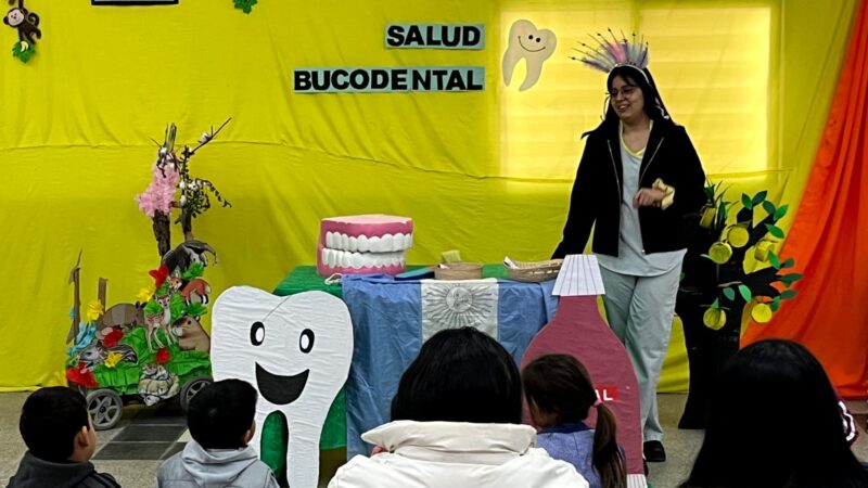 El centro de salud “María Luisa Espinoza” promueve el cuidado de la salud bucal desde la primera infancia