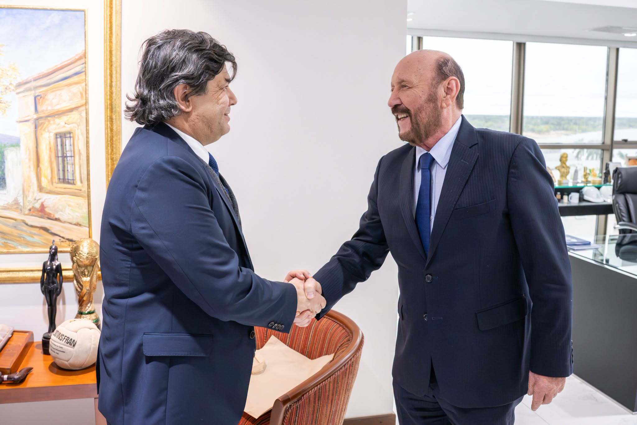 El gobernador Insfrán recibió al embajador de Turquía en Argentina