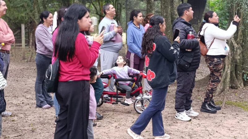 La Reserva “Guaycolec” recibió cerca de 470 visitantes durante el fin de semana