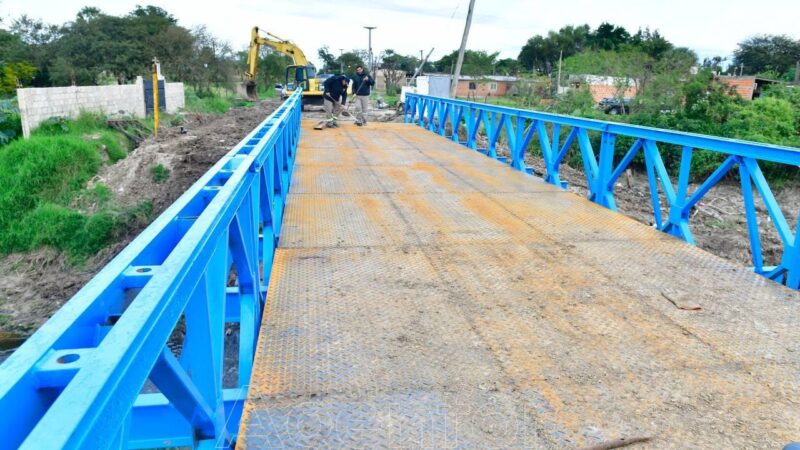 Caffa informó que el puente sobre el riacho El Pucú “está en período de pruebas estructurales y se habilitará próximamente”
