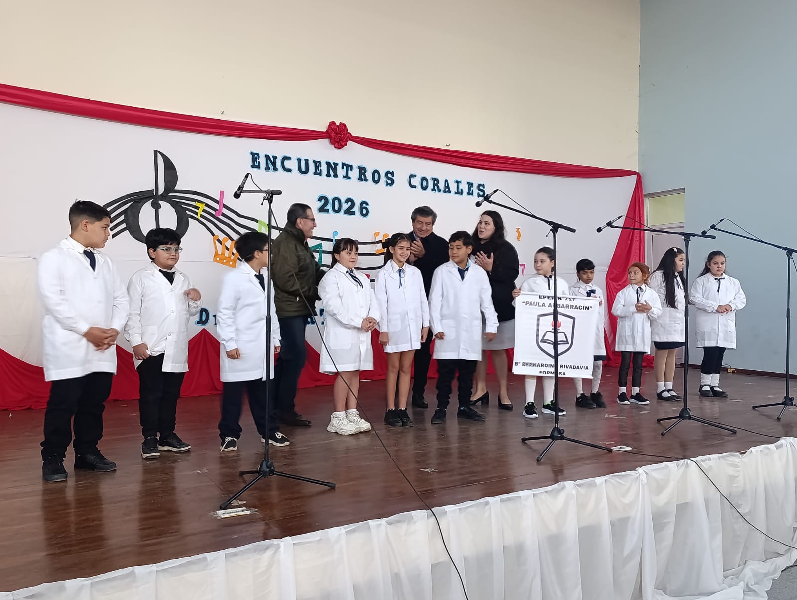 En la Delegación Zonal Río Muerto, más de 1000 voces vuelven a encontrarse a través de la música