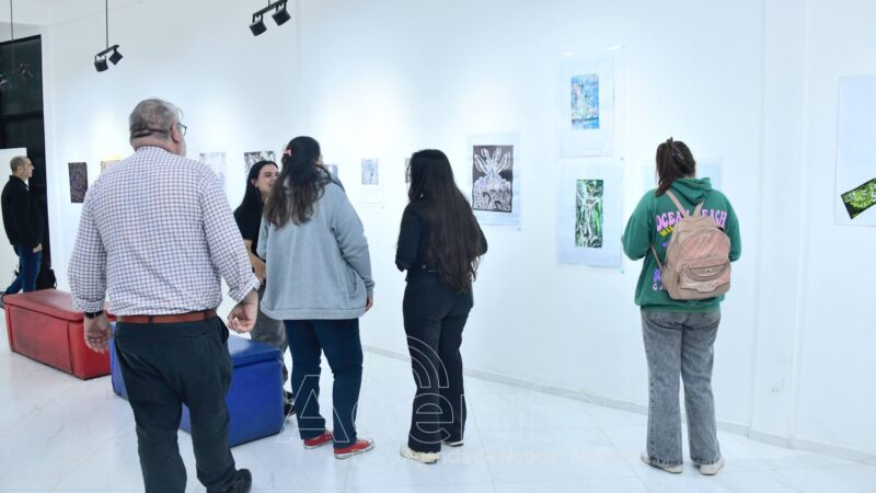 Quedó inaugurada la muestra de arte “Gráfica de dos orillas” en el Teatro de la Ciudad