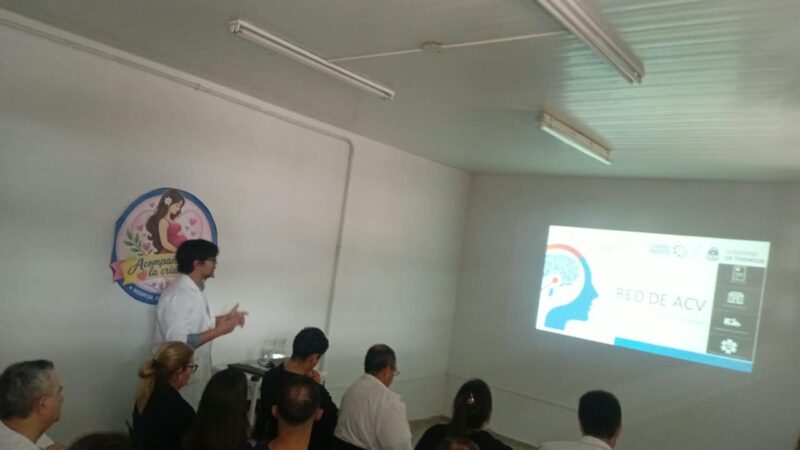 Equipos de salud del Distrito Sanitario IX recibieron una capacitación sobre las redes provinciales de emergencia cardiovascular